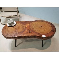 원목 우드 슬랩 테이블 좌식 다다미 와비사비 INS 감성 일본식 인테리어 거실 소형, Z2970 82-40-36 (6/30)