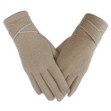 CAMSTIC 여성용 얇고 따뜻한 플리스 터치스크린 겨울 장갑 카키 296092, CAMSTIC 여성용 얇고 따뜻한 플리스 터치스크린 겨