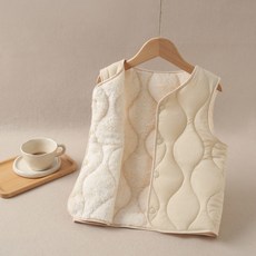 내피 방한 조끼 따뜻한 보호합니 두꺼운 40도 조끼는 플러스 어린이 면 라이너 여행