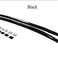 마쯔다 루프랙 러기지 레일 캐리어 랙 알루미늄, 1개, 2. Black