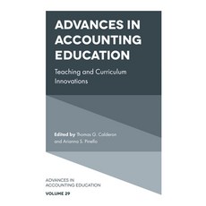 (영문도서)Advances in Accounting Education: Teaching and Curriculum Innovations Hardcover, English, 9781837971916