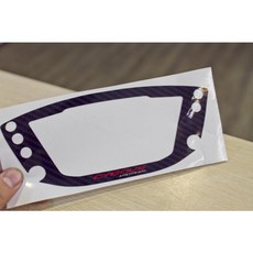 六代勁戰 勁戰六代 儀表貼外框 螢幕 類碳纖維 卡夢印刷 ABS UBS版本, 1個, ABS版本,外框貼一張特價中