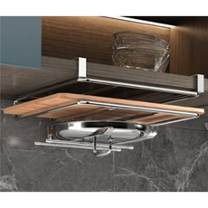 규글링 스텐304 주방 도마걸이 냄비뚜껑 조리도구 거치대 2단, 1개