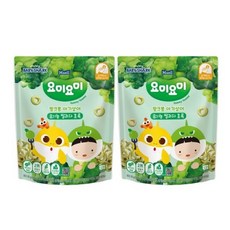 요미요미 유기농 쌀과자, 유기농쌀과자초록, 25g, 6개