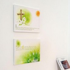 아트박스/꾸밈 ga656-캔버스액자33.4x24.2_영어성경말씀06, 2.고린도후서 13장 11절