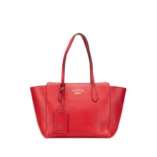 구찌 중고 2000-2015 미디엄 레더 스윙 토트 백