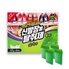 산도깨비 신발장용 탈취제 냄새제거 숲속향, 260g, 1세트