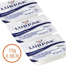 덴마크 루어팍 가염버터 미니포션 10g x 44개입 77개입 수량선택, 66개