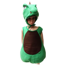 台灣製 兒童澎澎恐龍裝, 綠色, 1個