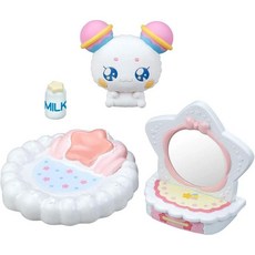 반다이 스타 트윙클 프리큐어 프리코데 돌 피규어 인형 후와 스타 가구 세트