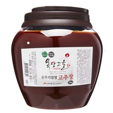 100% 국산 옥당고을 순우리찹쌀고추장, 3kg, 1개