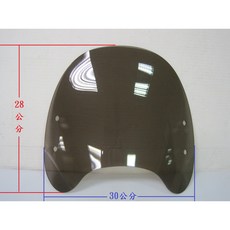 風鏡 補修品 (不含支架螺絲包組) 新北新莊箱架屋, 風鏡鏡片半圓孔-透明