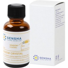 센샤 SENSHA 센샤 SENSHA 세차의 왕국 자동차용 내구형 코팅 (윈도우 발수 코팅제 80ml) 윈도우 크리스탈, 윈도우 발수 코팅제, 30ml