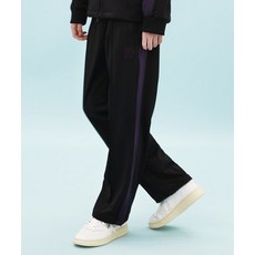 [와이케이] 파이핑 트랙 팬츠 블랙