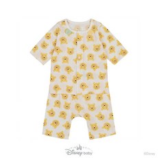 [백화점상품] 디즈니베이비 [26년 여름신상]스마일곰돌이푸7부오픈내의(YELLOW)_79T31760187 79T317601, 1개, 100