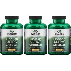 스완슨 리포산 울트라 키토산 500mg, 3개, 240정