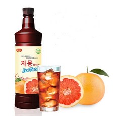 광야식품 자몽 아이스티 베이스 970ml, 1개