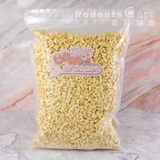 愛鼠協會［繽紛無塵］咕嘰蹦蹦-小寵生活墊材-蹦米乓-芋香奶/輕蘇打/花生醬/奶油白/薄荷葉/草莓奶 墊材 倉鼠 黃金鼠, 1個, 咕嘰蹦蹦 蹦米乓墊料【花生醬】400g