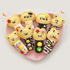 수제꼬꼬마빼빼로만들기키트 빼빼로만들기 빼빼로데이 초코스틱 수제빼빼로, 1개