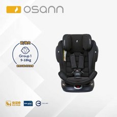 Osann Swift360 Pro (0-12歲) 360度旋轉安全座椅 透氣舒適 多段調整 安裝簡便