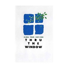블루레이 디스크 DVD K.ODA 투어 1997-1998 THRU THE WINDOW 일본 발송, 블루레이 디스크 DVD K.ODA 투어 1997-199