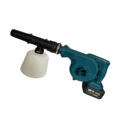 무선 송풍기 낙엽 휴대용 충전식 블로워 에어 청소기 제거 먼지, 배터리1개세트