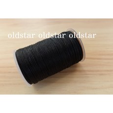 皮椅縫補蠟線 0.55-0.65mm 沙發修補圓蠟線 手縫線 皮包DIY 皮革縫線 皮椅修補 沙發修理, 1個, 黑,0.55mm