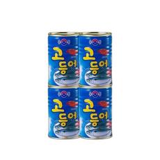 유동 고등어, 4개, 400g