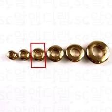 아일렛 나사형 뜨개질 핸드메이드 가방 부자재 손잡이 구멍 마감 장식, 16mm 2세트