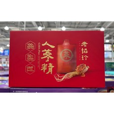 老協珍 人蔘精 GABA Plus 麥蘆卡 蜂蜜口味 70毫升x33入, 33個裝, 70ml