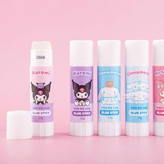 산리오캐릭터즈 투명 고체풀 10p (쿠로미4p+시나모롤3p+마이멜로디3p)