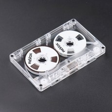 DIY 홈메이드 알루미늄 릴 카세트 46분 빈 오디오 녹음 테이프, 21.revoxwhite, revox-white, 1개