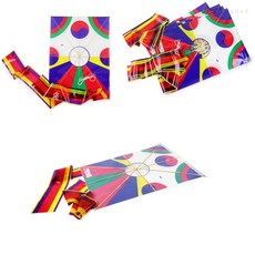 올짱 전통 방패연 오방색 연날리기 민속놀이 체험학습 행사용 전통문화체험