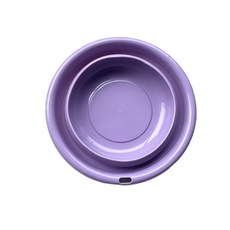 純色創意可折疊洗臉盆, 紫色小號25.5*25.5*10, 1個
