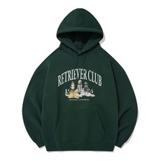 [리트리버클럽] RETRIEVER FRIENDS HOODIE [GREEN]