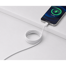 클레리브 C to C 고속충전 케이블 USB PD 지원, 1개, 화이트, 1m 1개, 화이트, 1m