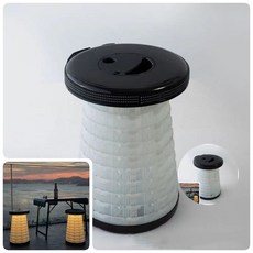 캠핑 랜턴 의자 블랙 낙시의자