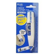 [엘제이] 플러스 수정테이프 WH-605, 1개, 블루