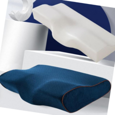 기능성 바른자세 숙면 3D 경추 메모리폼 베개, 땡땡이