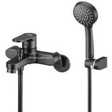 永昕衛廚 BOSS 304不鏽鋼沐浴龍頭 108066MB 消光黑, 1個