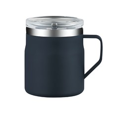 워터하마 스테인리스 데스크 머그컵 텀블러 450ml, 헤이즈블루, 1개