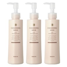 로제트 클렌징 밀크, 180ml, 3개