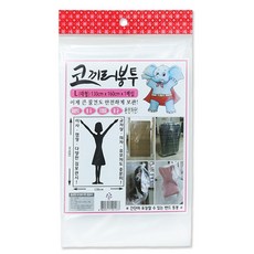 혜문추천샵 코끼리봉투 대 130cm x 160cm x 1매입 대형투명비닐 이사포장비닐 고추포장비닐 이사대봉투 패딩보관비닐