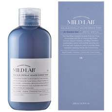 MILD LAB Real Blue積雪草洋甘菊精華化妝水, 200ml, 1瓶