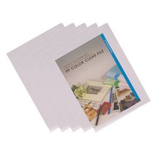 현풍산업사 현풍)고투명홀더(A4/투명)-팩(10개입), 단품