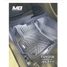 M8 TOYOTA COROLLA ALTIS E210 汽車腳踏墊