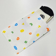 알파벳 종이 선물 포장 봉투 구디백 페이퍼백