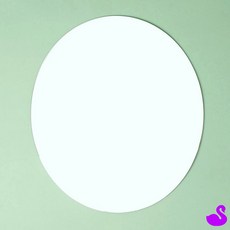 PS 벽부착 아크릴 거울 50cm 원형 안전거울 아크릴미러, 단일옵션