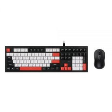 지클릭커 오피스프로 OPS70 사일런스 M RGB 무소음 방수 키보드 마우스 세트 108 Poker, Greenwich CR1