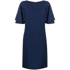 알베르타페레티 러플 소매 시프트 드레스